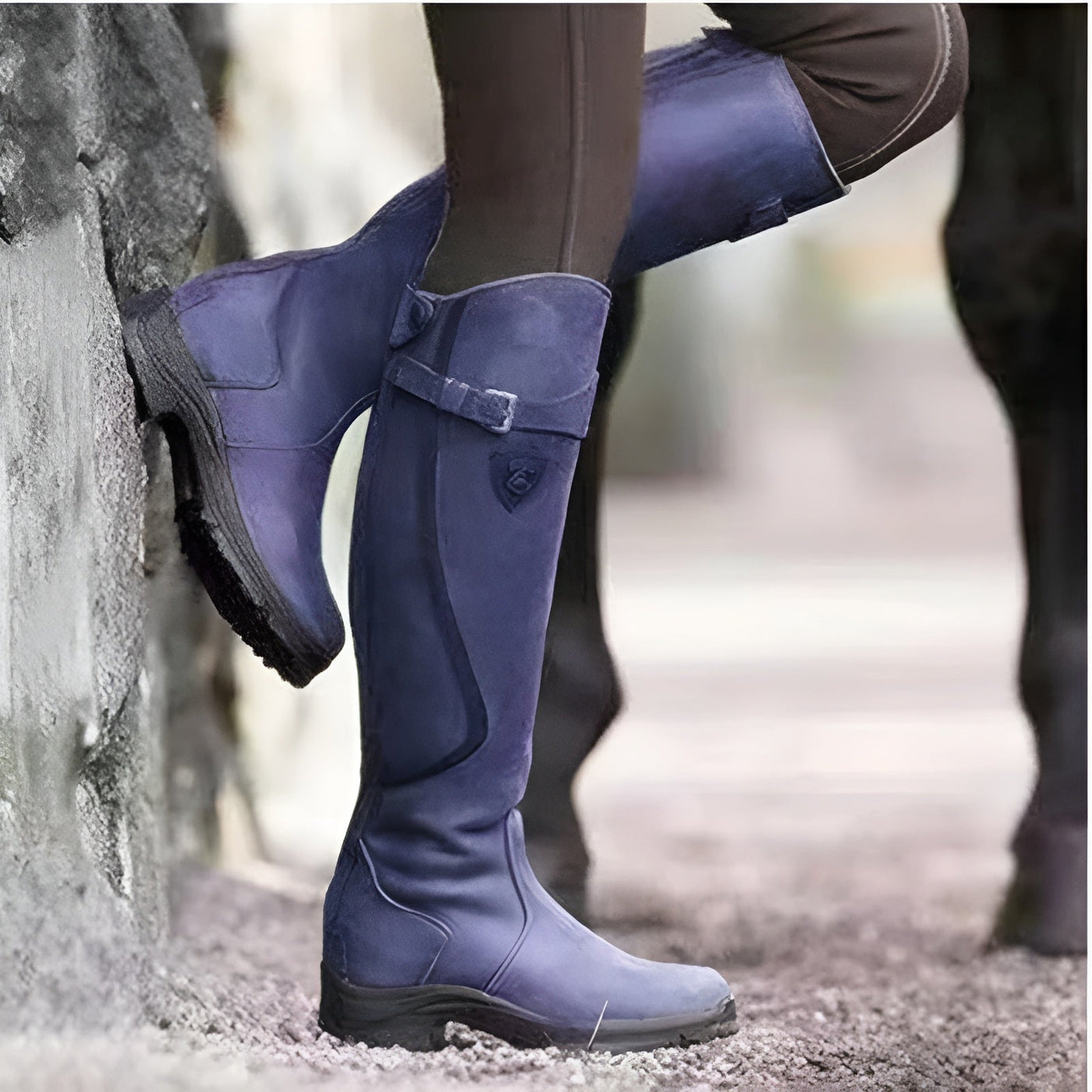 Nowak® | Eleganckie Wysokie Skórzane Botki