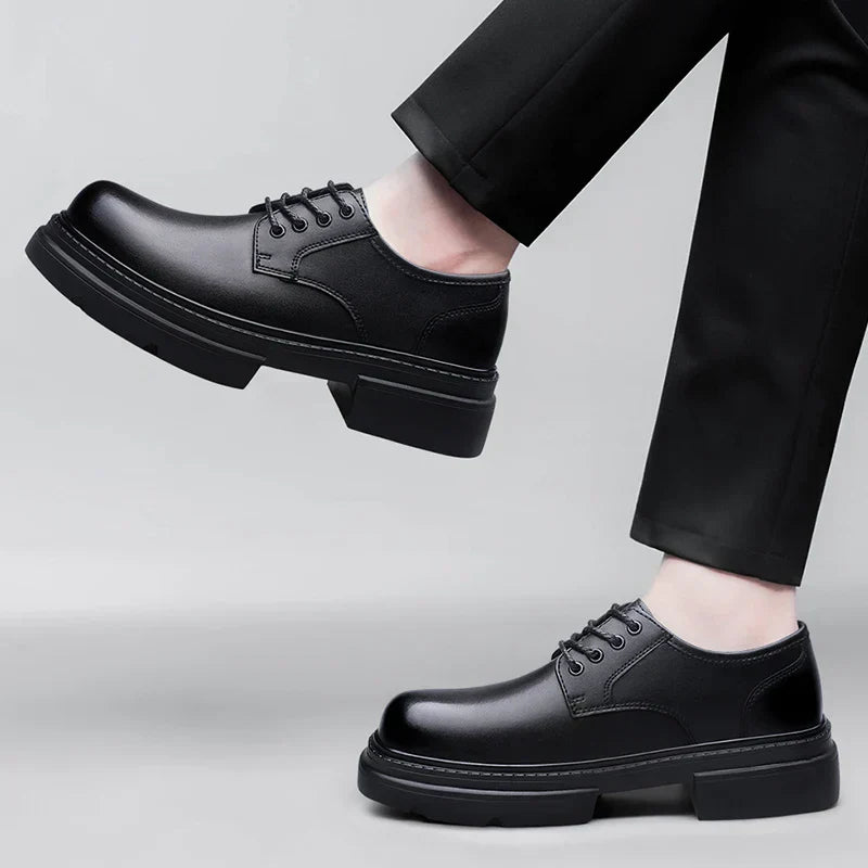 **MASON™ | Luksusowe Skórzane Buty na Platformie - Nowak & Nowak©**