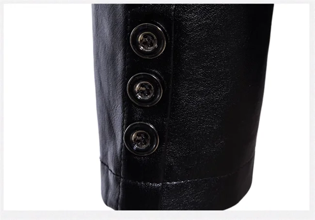 Rasmus™ Urban – Slim-fit marynarka z ekoskóry (wielu kolorach)