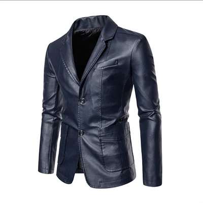 Rasmus™ Urban – Slim-fit marynarka z ekoskóry (wielu kolorach)