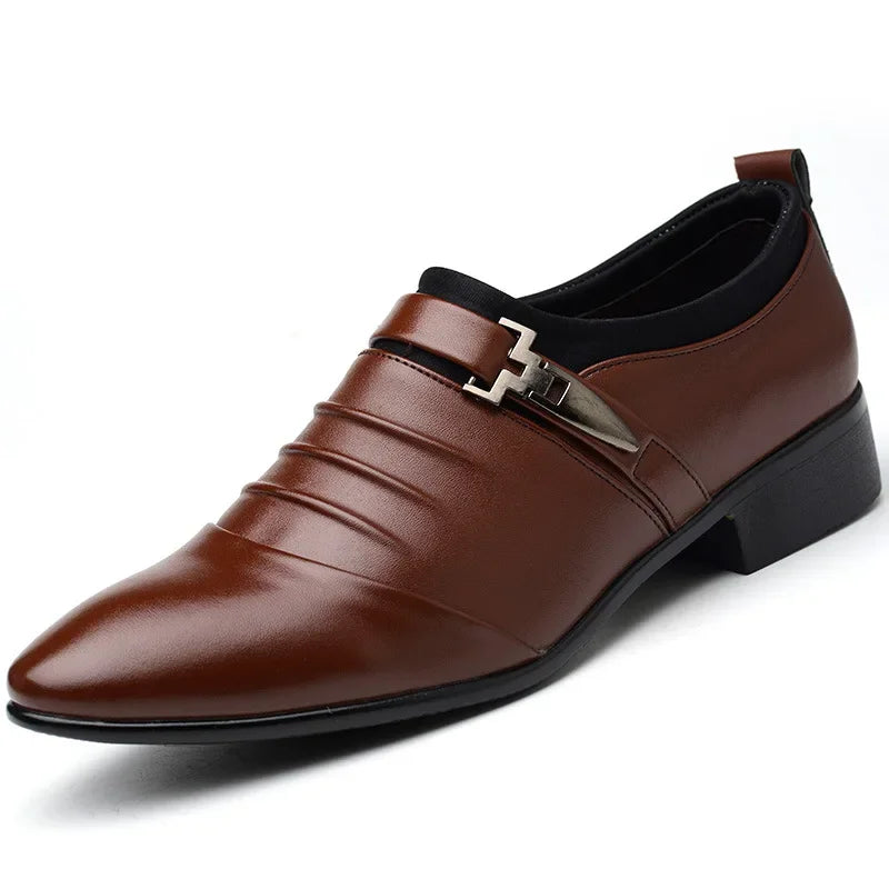 JULIAN™ | Luksusowe Męskie Buty Oxford z Bawełny i Skóry - Nowak & Nowak©