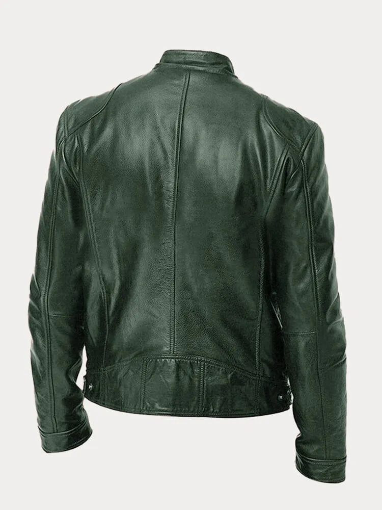 Victor Casual Skórzana Kurtka™: Ponadczasowy Design i Komfort