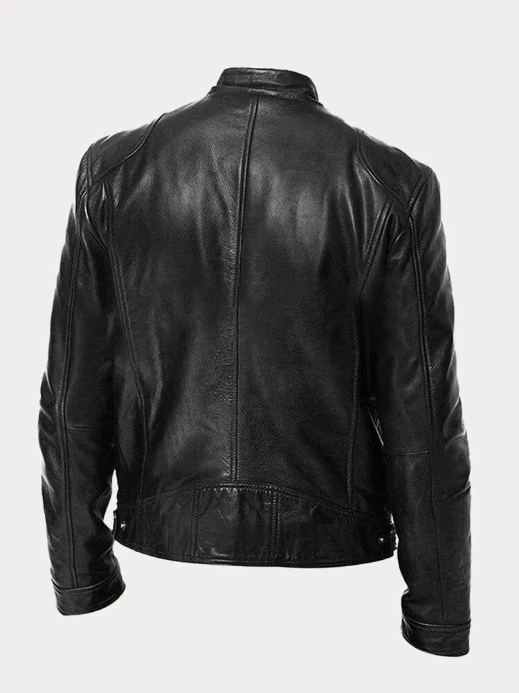 Victor Casual Skórzana Kurtka™: Ponadczasowy Design i Komfort