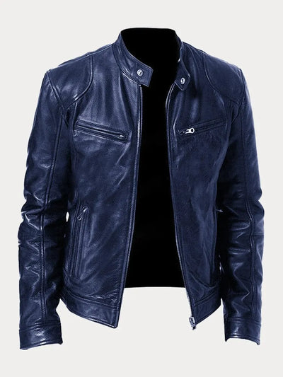 Victor Casual Skórzana Kurtka™: Ponadczasowy Design i Komfort