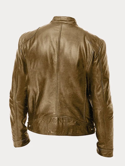 Victor Casual Skórzana Kurtka™: Ponadczasowy Design i Komfort