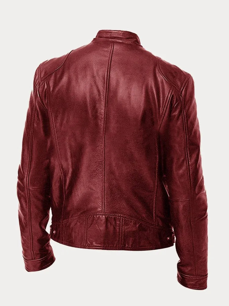 Victor Casual Skórzana Kurtka™: Ponadczasowy Design i Komfort