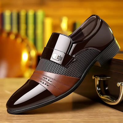 MILO™ | Męskie Sneakersy Skórzane z Grubą Podeszwą - Nowak & Nowak©