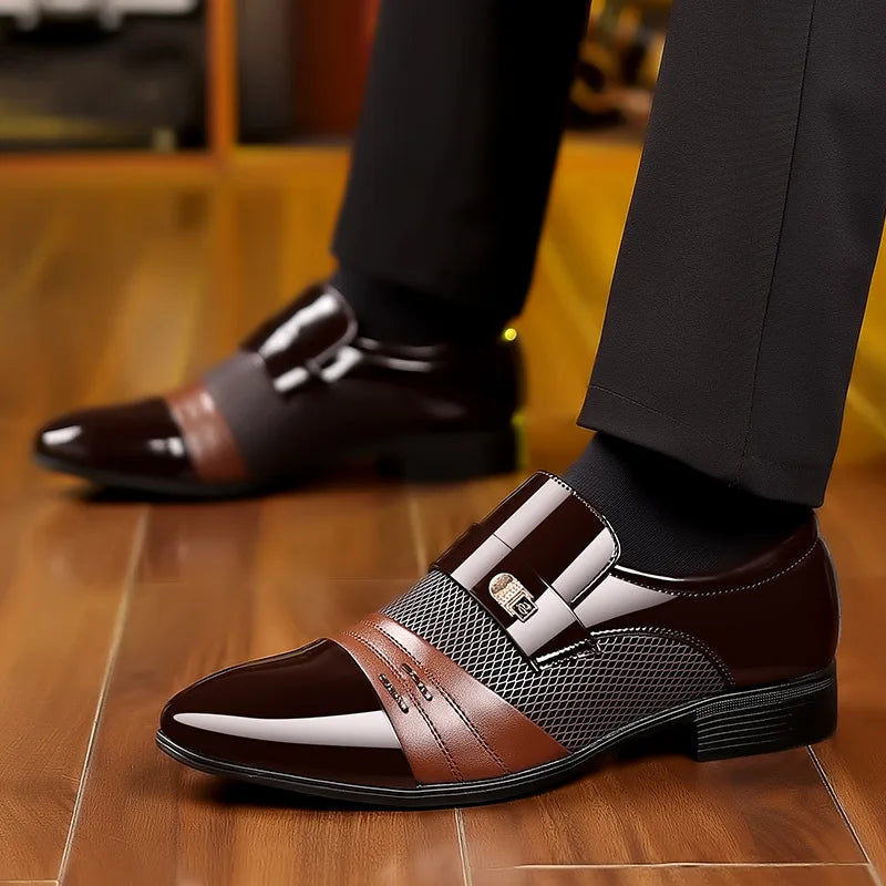 MILO™ | Męskie Sneakersy Skórzane z Grubą Podeszwą - Nowak & Nowak©