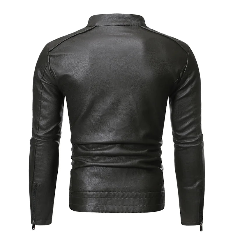 Anders™ Flex – Casual skórzana kurtka w różnych kolorach