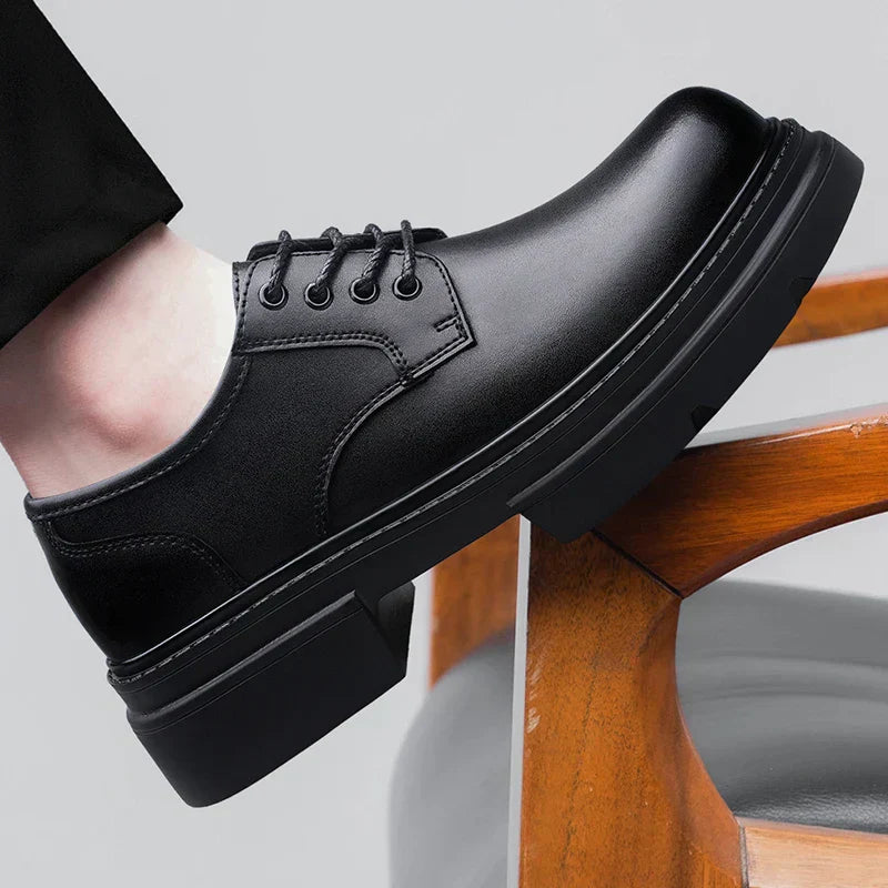 **MASON™ | Luksusowe Skórzane Buty na Platformie - Nowak & Nowak©**