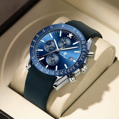 Nowak & Nowak© - Zegarek Chronograf z Radiant Datą