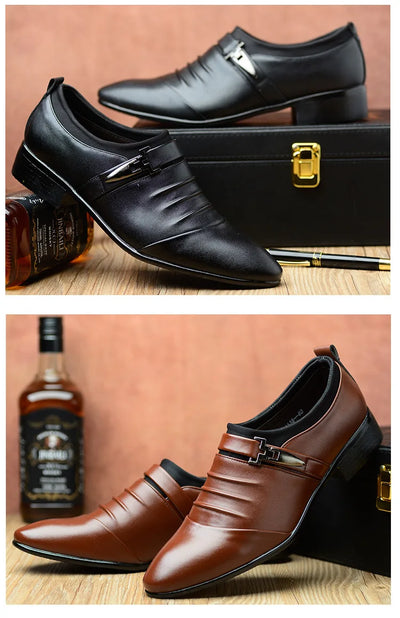 JULIAN™ | Luksusowe Męskie Buty Oxford z Bawełny i Skóry - Nowak & Nowak©