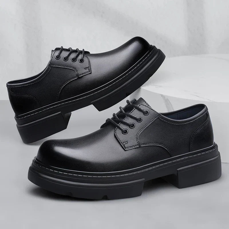 **MASON™ | Luksusowe Skórzane Buty na Platformie - Nowak & Nowak©**