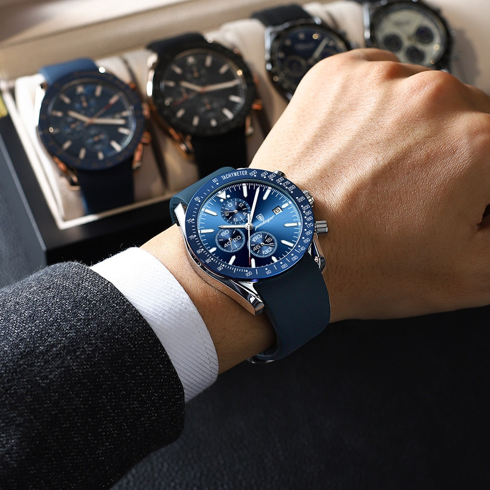 Nowak & Nowak© - Zegarek Chronograf z Radiant Datą