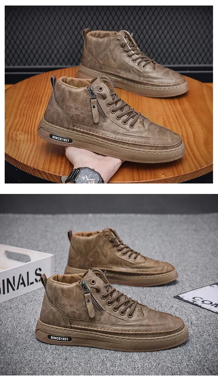 Nowak & Nowak© | Klasyczne Męskie Buty Canvas JAMES™