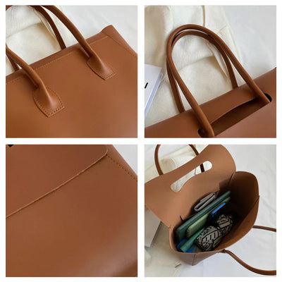 Tova™ – Minimalistyczna Torebka na Ramię z Ekoskóry od Mazur & Mazur©