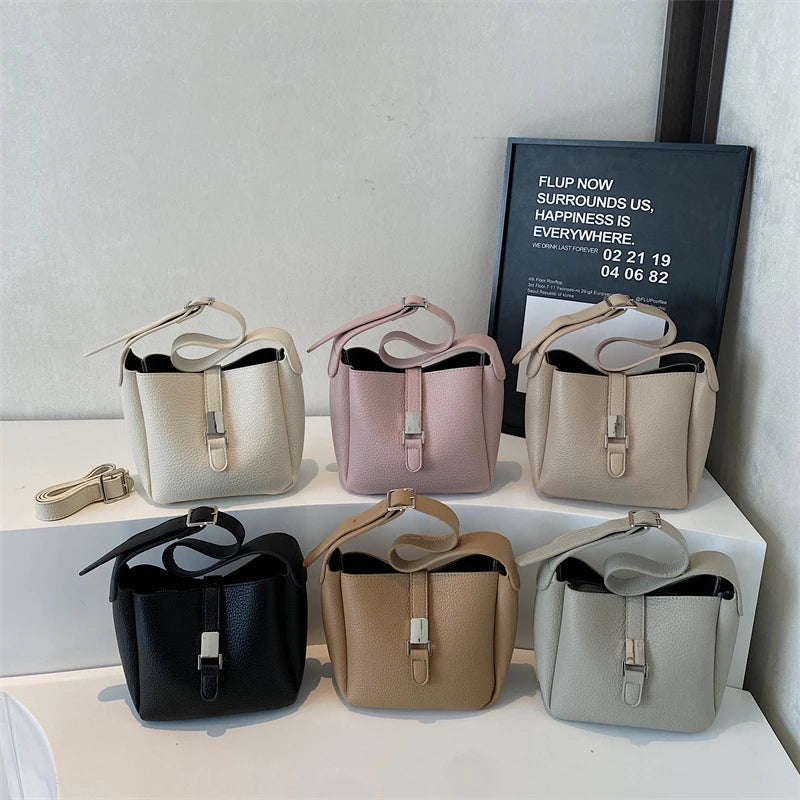 Iris™ – Nowoczesna torba typu bucket o skórzanym wyglądzie | Mazur & Mazur©
