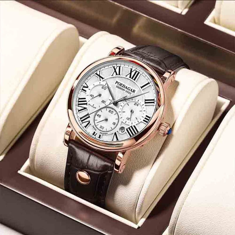 Nowak & Nowak© - Luksusowy Chronograf w Stylu Casual