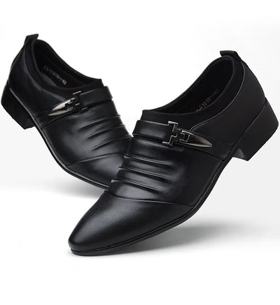 JULIAN™ | Luksusowe Męskie Buty Oxford z Bawełny i Skóry - Nowak & Nowak©