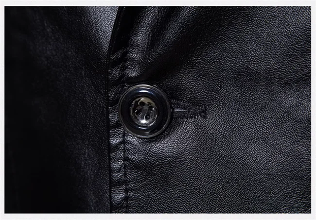 Rasmus™ Urban – Slim-fit marynarka z ekoskóry (wielu kolorach)