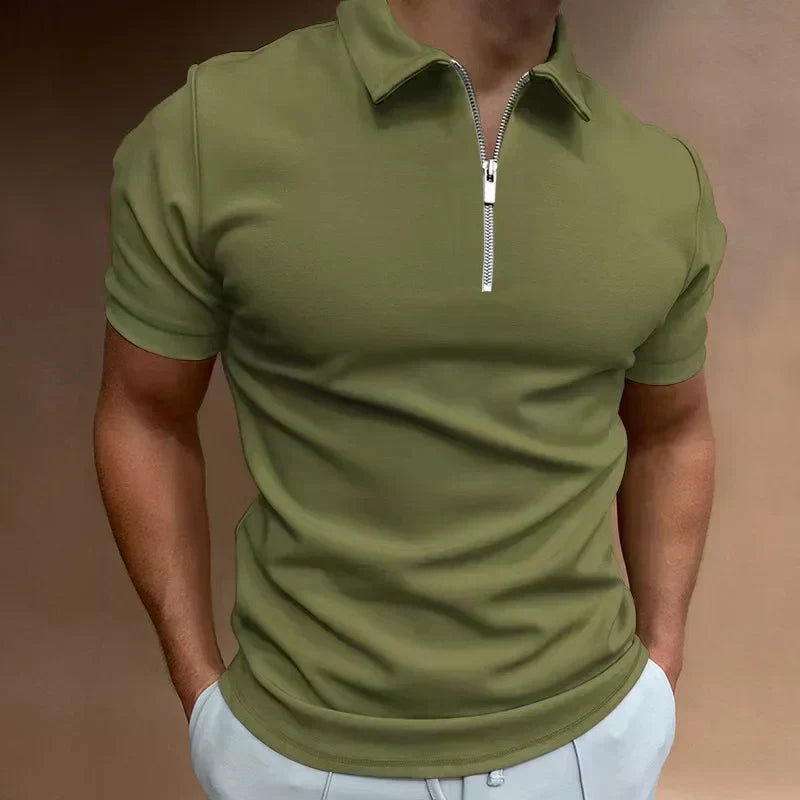 Laluna® | Klasyczna Koszulka Polo z Zamkiem