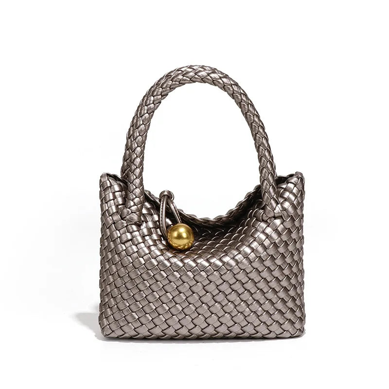 ASTRID™ | Elegancka Torba Skórzana z Złotymi Akcentami od Mazur & Mazur©