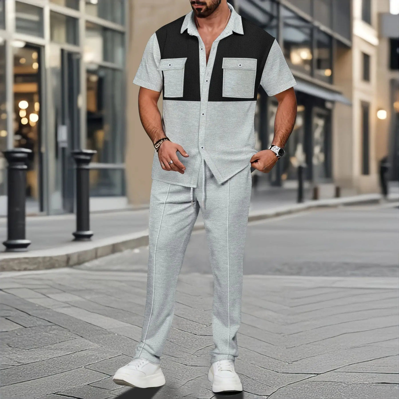 MALIK™ Zestaw Colorblock
