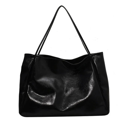 Mazur & Mazur© – Elegancka brązowa torba tote o skórzanym wyglądzie