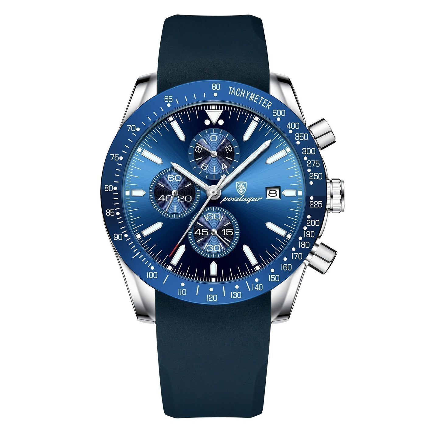 Nowak & Nowak© - Zegarek Chronograf z Radiant Datą