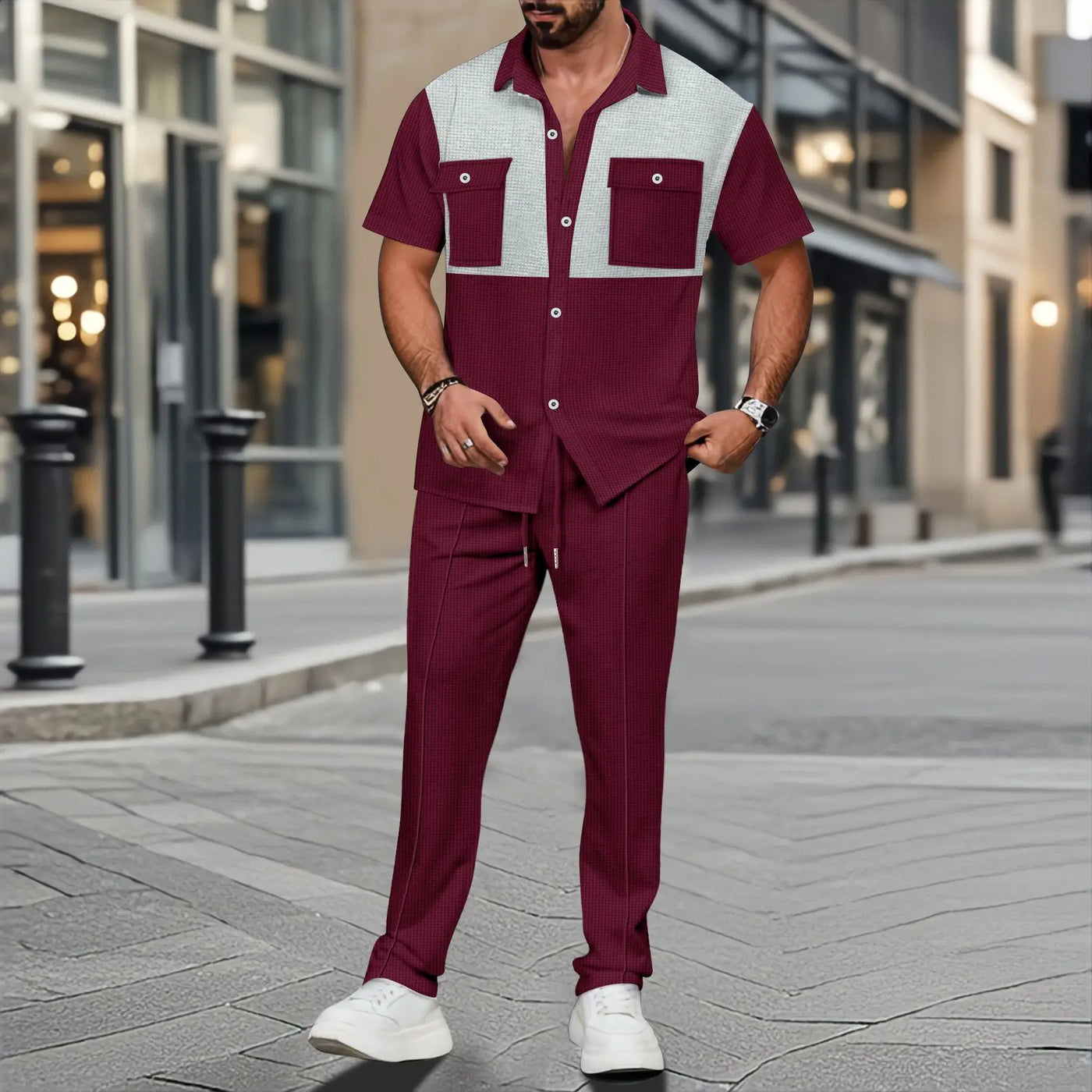 MALIK™ Zestaw Colorblock