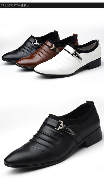 JULIAN™ | Luksusowe Męskie Buty Oxford z Bawełny i Skóry - Nowak & Nowak©