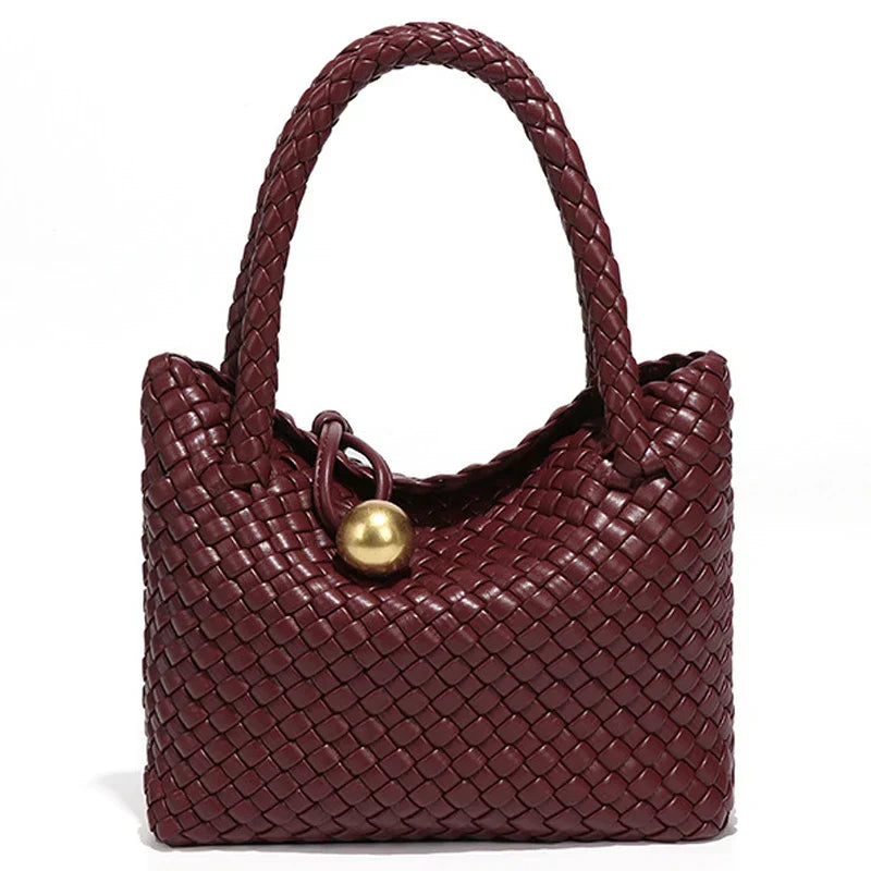 ASTRID™ | Elegancka Torba Skórzana z Złotymi Akcentami od Mazur & Mazur©
