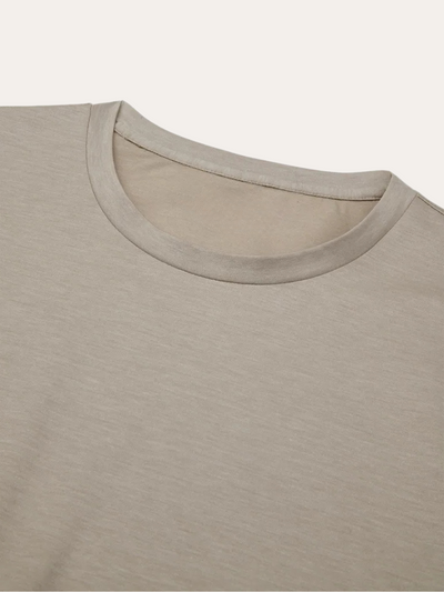 Podpisowa koszulka Supima – Taupe