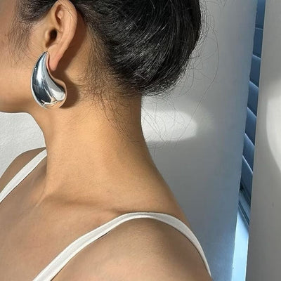 Kolczyki Teardrop Sandra | Złoto 18k
