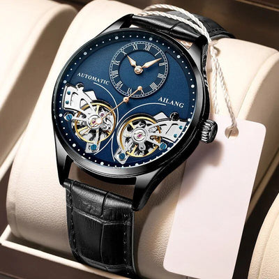 Podwójny Tourbillon Luminous Zegarek Mechaniczny