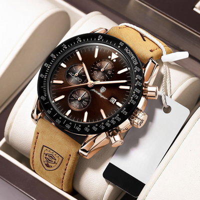 Nowak & Nowak© - Zegarek Chronograf z Radiant Datą