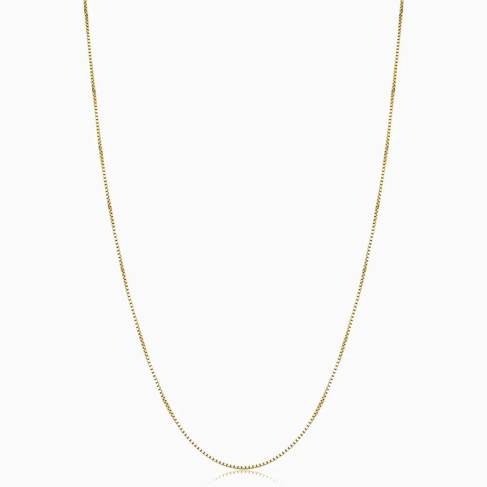 Naszyjnik Bodega Box | Złoto 18k