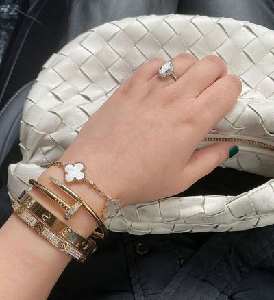 BRANSOLETKA NAGELARMBAND DELUXE | ZŁOTO