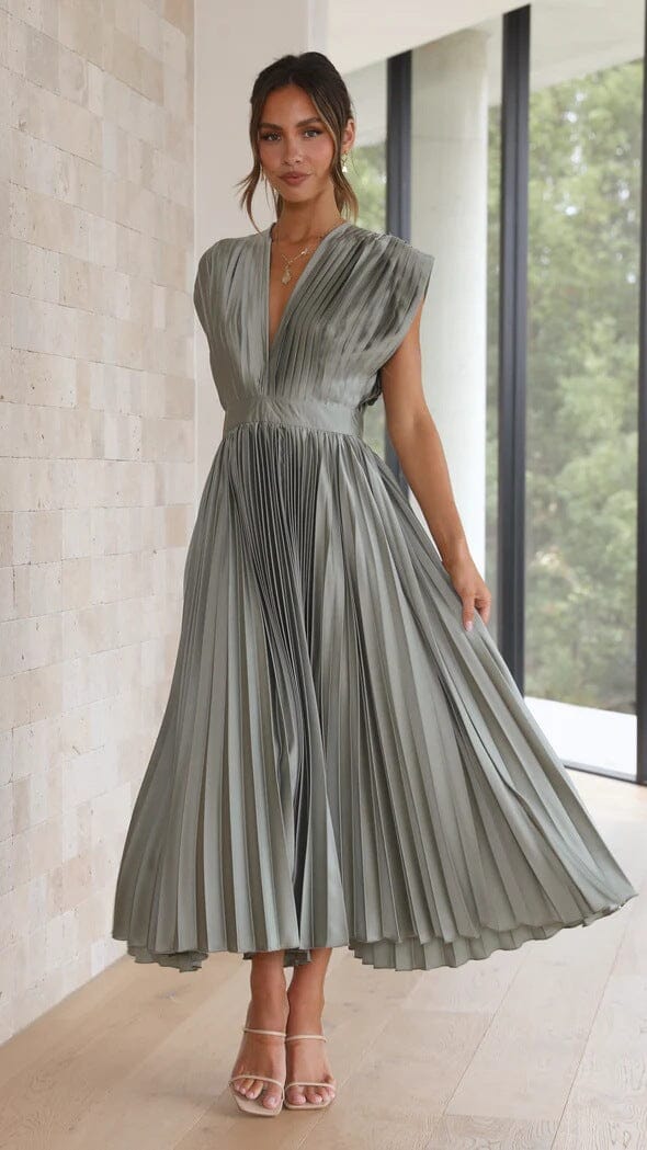Rosea Elegancka Sukienka Midi