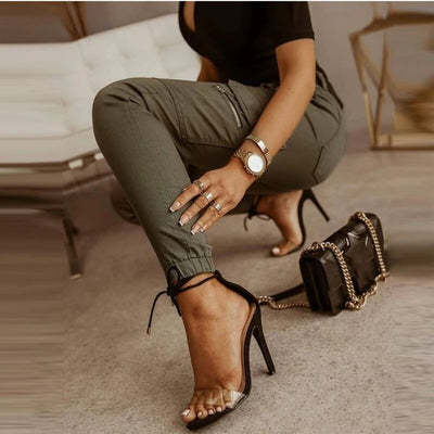 Mira™ | Damskie Jeansy Cargo