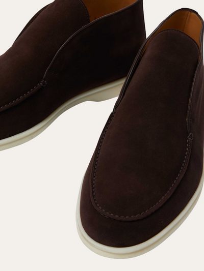 Suedes City Loafers - Ciemnobrązowe