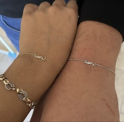 BRANSOLETKA SAINT LUXE | SREBRNY