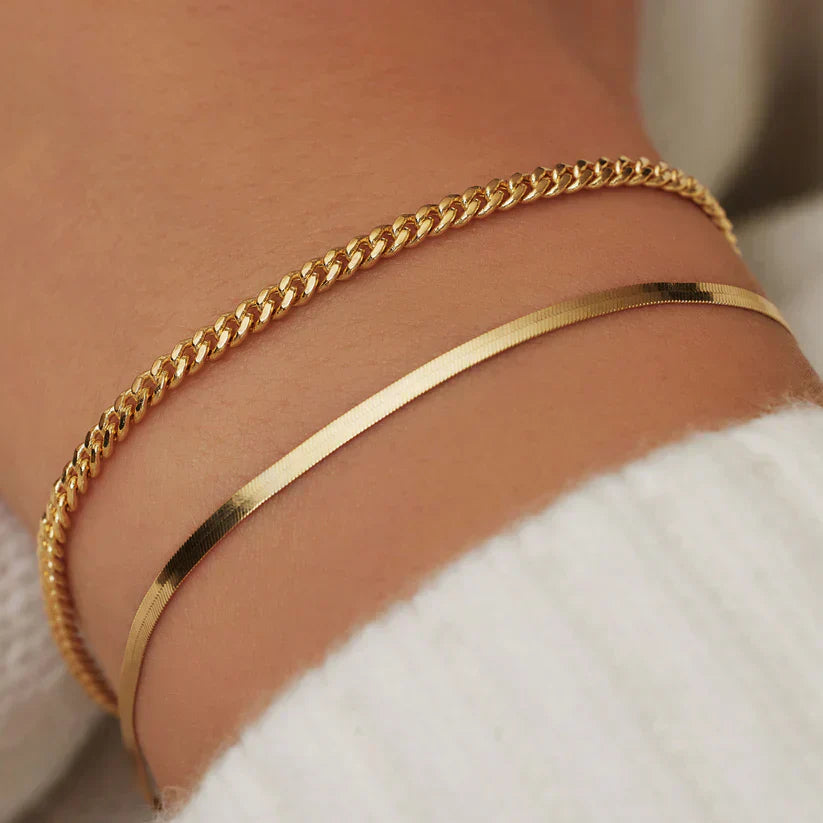 Bransoletka Soleil Serpent | Złoto 18k