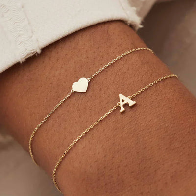 Vita Signa Initial-Armband | Złoto 18k