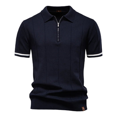 Polówka Monza Zip-Knit