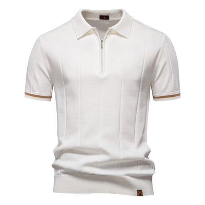 Polówka Monza Zip-Knit