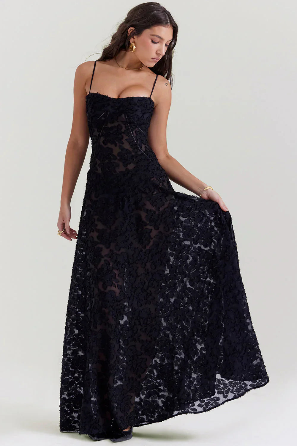 Sukienka Maxi Rosea Corset