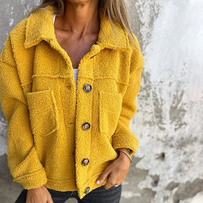 Laura | Krótki Sweter Kardigan