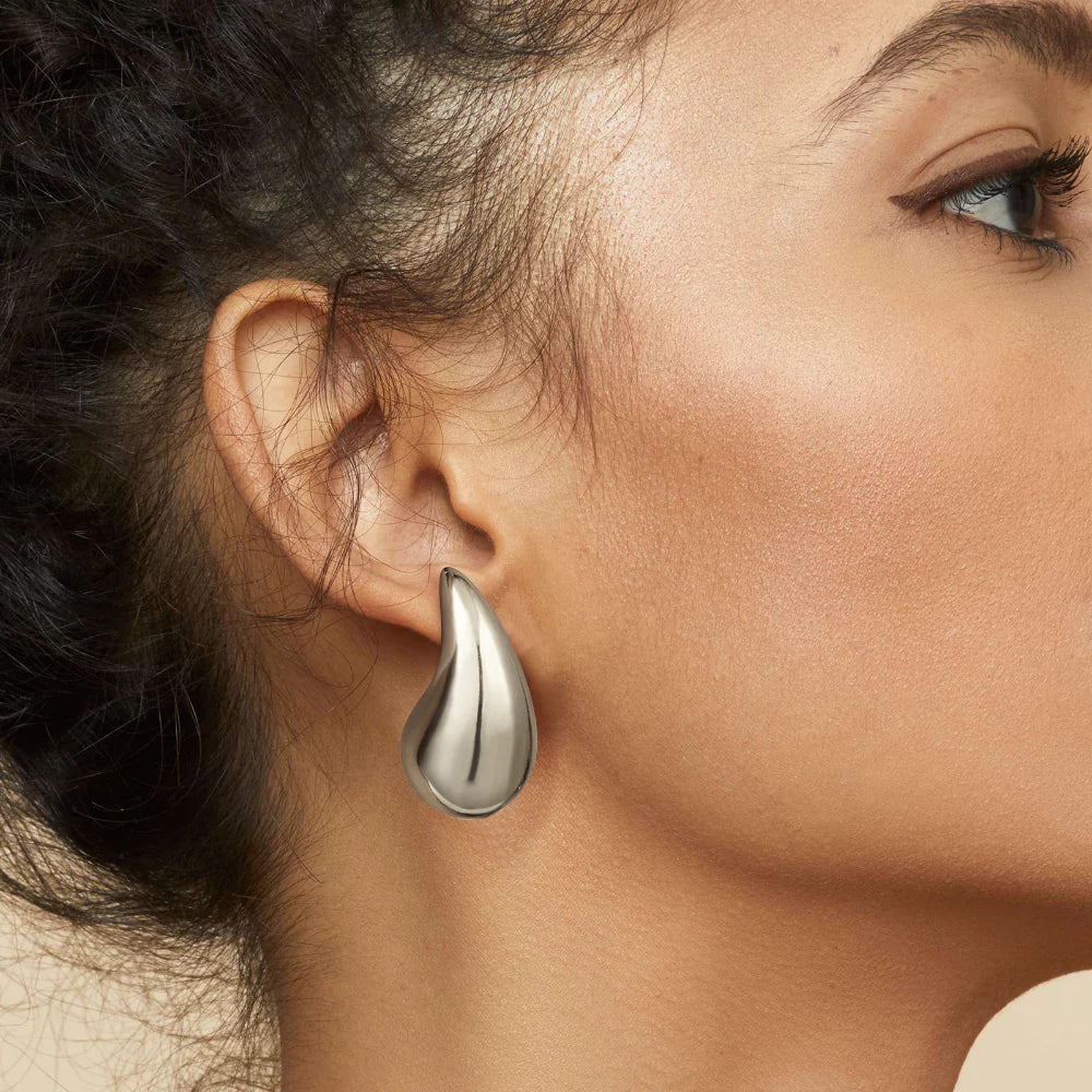 Kolczyki Teardrop Sandra | Złoto 18k